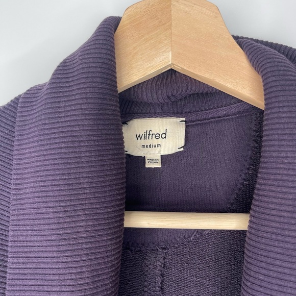 ARITZIA Wilfred Diderot Purple Cocoon  Cardigan Size Small - Picture 8 of 13